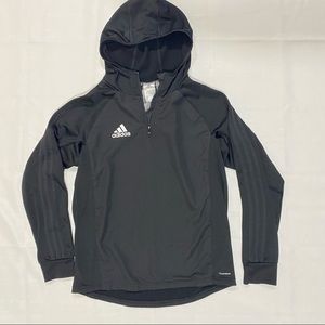 Adidas boys pullover rain coat and climawarm
